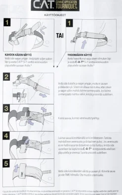 CAT Combat Application Tourniquet Gen 7 kiristysside