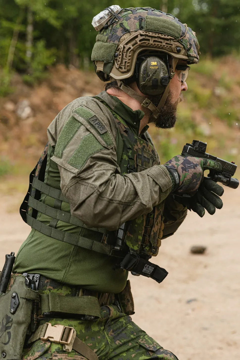 Opsmen F101 Stealth Survival Light kypärävilkku
