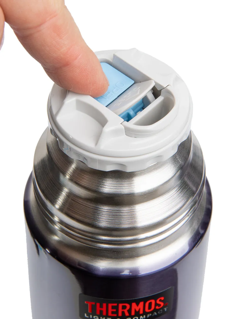 Thermos Midnight 1 l termospullo, sininen