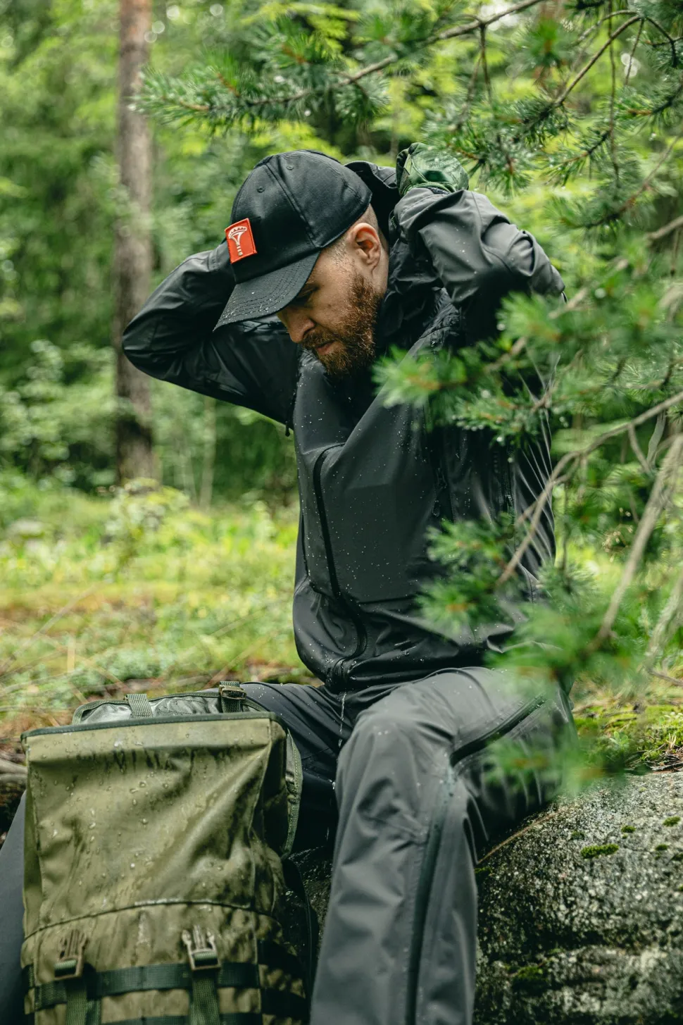 Varusteleka Hardshell-kuorihousut, Harmaa
