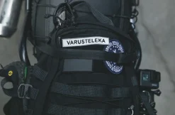 Varusteleka M05 nimilappu omalla tekstillä, 3-Pack