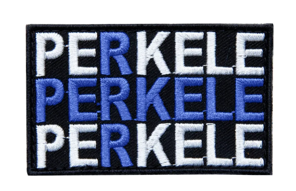 Varusteleka Perkele moraalimerkki